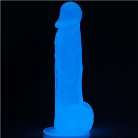 Vibrador 8.5 Lumino Luz Azul