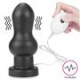 Plug Anal com Vibração King Size 7 Preto