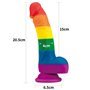 Vibrador de silicone líquido Prider 8