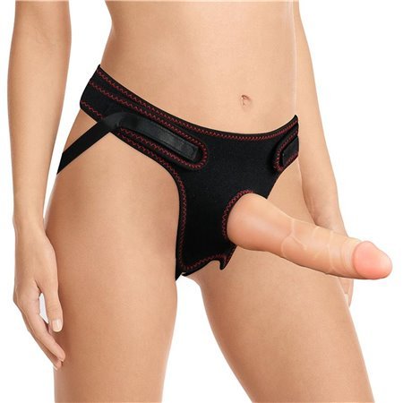 Arnês com Vibrador Fácil Strapon 7.5