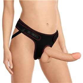 Arnês com Vibrador Fácil Strapon 8.5