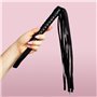 Chicote de couro 45 cm preto