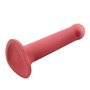 Silicone líquido Bouncy do vibrador Hyper flexível tamanho S Borgonha de 6,5 - 16,5 cm