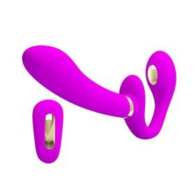 Vibrador Thunderbird para Casais sem Arnês com Controle Remoto