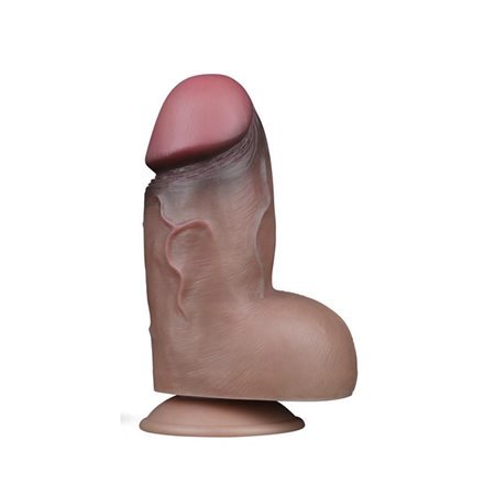 Vibrador de Silicone Dupla Camada Platina 7