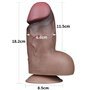 Vibrador de Silicone Dupla Camada Platina 7