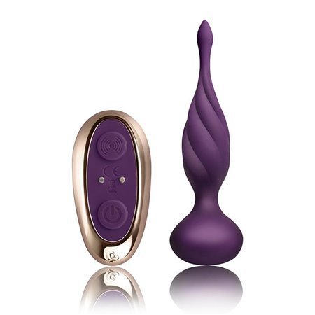 Petite Sensations Discover Plugue anal com controle remoto roxo