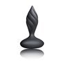 Plug Anal com Controle Remoto Petite Sensations Desire Preto