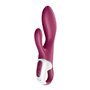 Vibrador caso aquecido com função de calor G-Spot USB Silicone