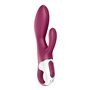 Vibrador caso aquecido com função de calor G-Spot USB Silicone