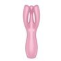 Vibrador Threesome 3 Lay-on 3 Motores Rosa