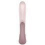 Vibrador de ondas de calor com efeito de calor malva com APP