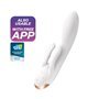 Vibrador Duplo Flex G-Spot 3 Motores Satisfyer APP Connect Branco