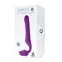 Queens M Vibrador Strap-On Strapless Tamanho M Silicone Roxo