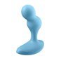 Plug Anal Deep Diver com Vibração APP Satisfyer Connect Azul