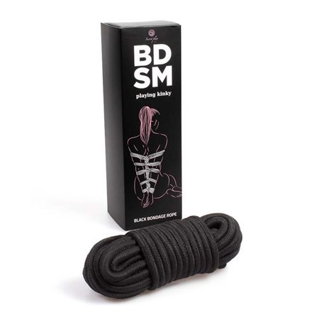 Corda Bondage 10 m Preta
