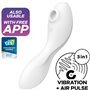 Curvy Trinity 5 com Satisfyer Connect APP Branco
