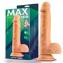 Dean Realista Vibrador com Testículos 8.5 Natural