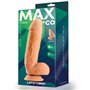 Creig Vibrador Realista com Testículos 8.5 Natural