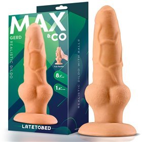 Gerd Vibrador Realista com Testículos 8.1 Natural