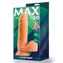 Dimi Vibrador Realista com Testículos 7.9 Natural