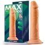 Bon Vibrador Realista com Ventosa 7.5 Natural