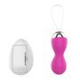 Ovo vibratório de controle remoto USB rosa