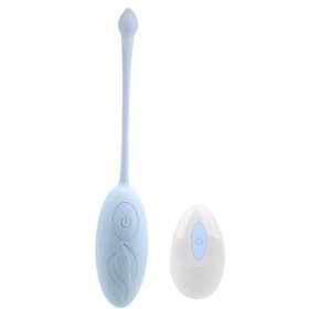 Ovo Vibratório com Controle Remoto Azul