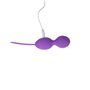 Ovo Vibratório Controle Remoto Ridged USB Silicone 7.4