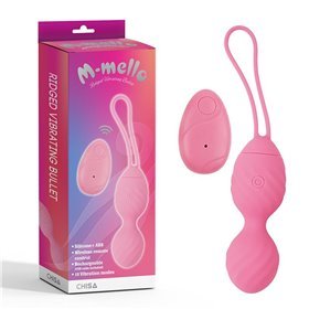 Ovo Vibratório Controle Remoto Ridged USB Silicone 7.4