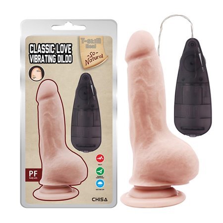 Vibrador Vibratório Realista Clássico Amor 7.8