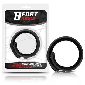 Anel peniano ajustável de silicone sólido 15-21 cm