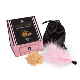 Kit Pós 100% Comestíveis e Espanador Sabor Chocolate, Canela e Gengibre