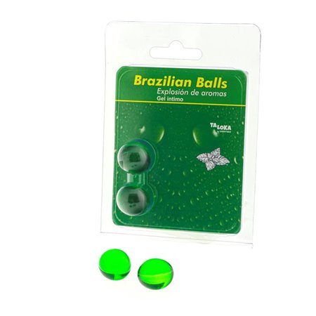 Conjunto 2 Bolas Brasileiras Aroma Menta