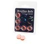 Conjunto de 5 Bolas Brasileiras Emocionante Efeito Vibratório em Gel