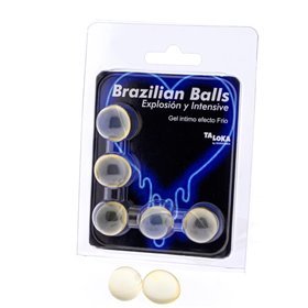 Conjunto 5 Bolas Brasileiras Emocionante Efeito Vibrante Frio