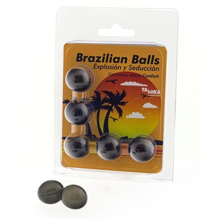 Conjunto 5 Bolas Brasileiras Emocionante Gel Efeito Conforto