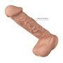 Vibrador realista com ventosa Bergrisi 10.2