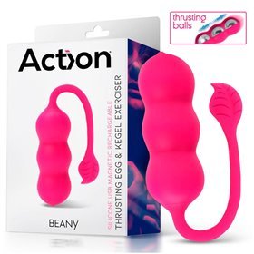 Beany Vibrating Egg e treinador de assoalho pélvico com impulso