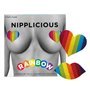 Capas para mamilos Nipplicious Rainbow Heart