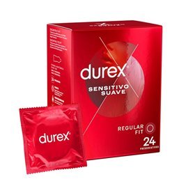 Preservativos Suaves Sensíveis 24 unidades