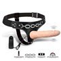 Arnês Ribbo com Vibrador Realista com Vibração e Controle Remoto