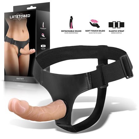 Arnês Nathy com Vibrador Destacável