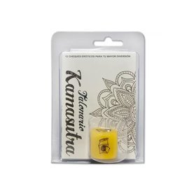 Conjunto de dados e talão de cheques de objetos Kamasutra