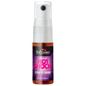 Spray Vibratório Hot Shock 12 ml