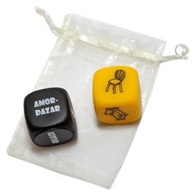 Conjunto de 2 dados Sado e dados de objetos