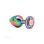 Plug anal com joia Pisa Rainbow