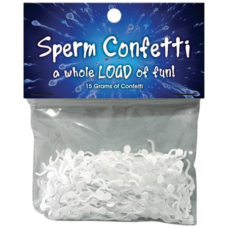 Confete em forma de esperma 15 gr