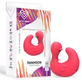Swamson Dedal Patinho Estimulador USB Silcona Rose