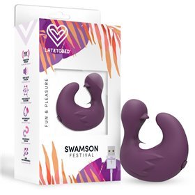 Swamson Dedal Patinho Estimulador USB Silicone Violeta